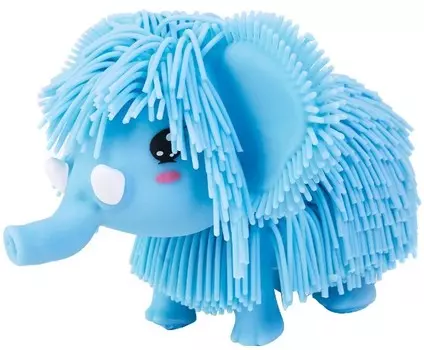 Игрушка Jiggly Pets Мамонтенок интерактивная (голубая) (14 см)