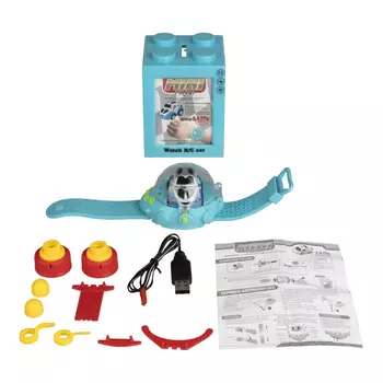 Игрушка на д/у Трансформер (голубая, гиро) (Blue Well: ZG-C8034)