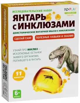 Исследовательский набор Янтарь с инклюзами