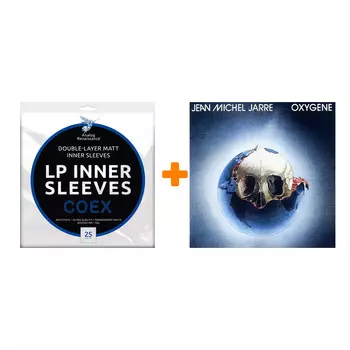 JARRE JEAN MICHEL Oxygene LP + Конверты внутренние COEX для грампластинок 12" 25шт Набор