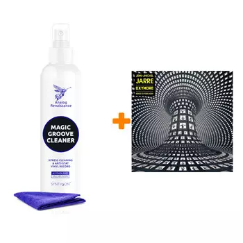 JARRE JEAN-MICHEL Oxymore 2LP + Спрей для очистки LP с микрофиброй 250мл Набор