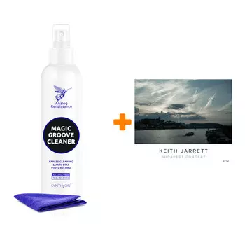 JARRETT KEITH Budapest Concert 2LP + Спрей для очистки LP с микрофиброй 250мл Набор
