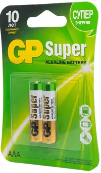 Элемент питания GP 24A (LR03) (Блистер, 2 шт)