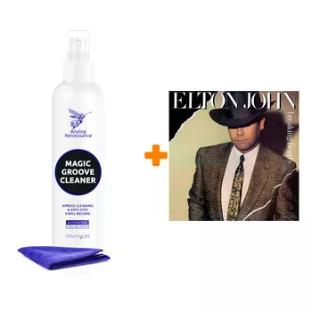 JOHN ELTON Breaking Hearts Remastered LP + Спрей для очистки LP с микрофиброй 250мл Набор