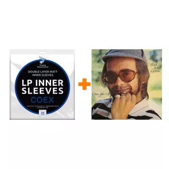 JOHN ELTON Rock Of The Westies LP + Конверты внутренние COEX для грампластинок 12" 25шт Набор