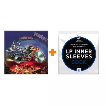 JUDAS PRIEST Painkiller LP + Конверты внутренние COEX для грампластинок 12" 25шт Набор