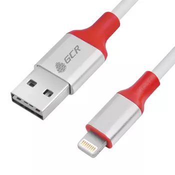 Кабель Greenconnect AM/Lightning 8pin MFI, 0.5 м, Apple USB 2.0 для Iphone 5/6/7/8/X (GCR-50596)