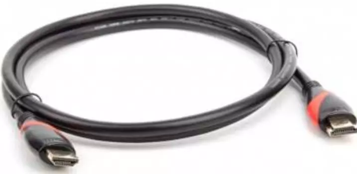 Кабель VCOM HDMI 19M/M 2.0, 1,5 м (CG525-R-1.5) (black / red)