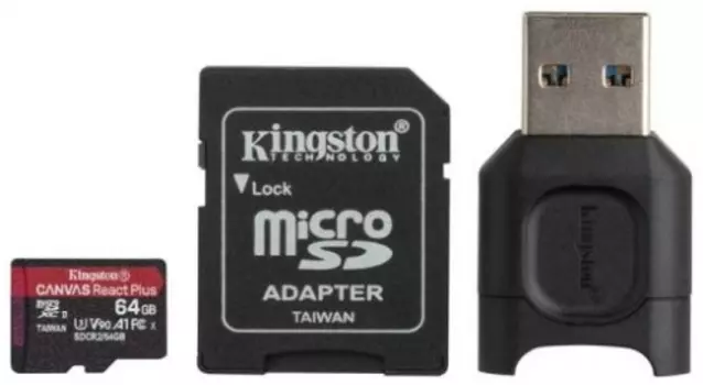 Карта памяти Kingston microSDXC 64GB (MLPMR2/64GB)