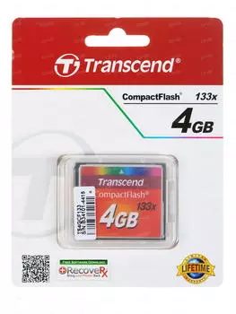 Карта памяти Transcend CF Card 4GB 133X