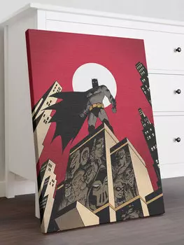 Картина DC Comics: Бэтмен – Кровавый закат