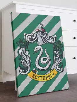 Картина Гарри Поттер: Слизеринский герб