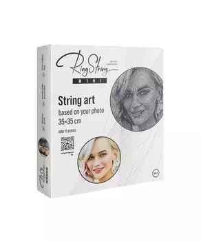 Картина нитями по фотографии – RingString Mini