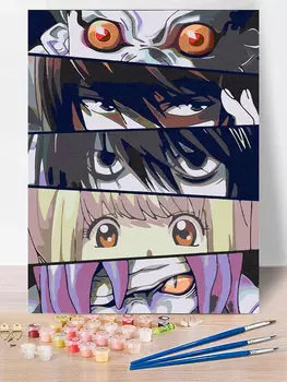 Картина по номерам Аниме: Тетрадь Смерти
