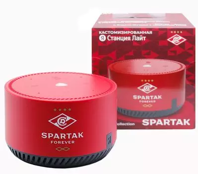 Кастомизированная Яндекс.Станция Лайт Rainbo: Spartak