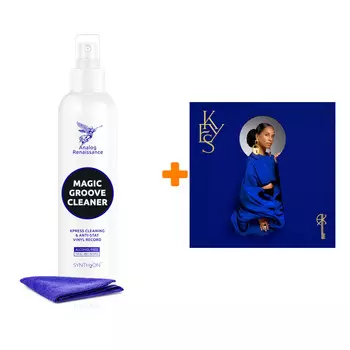 KEYS ALICIA Keys 2LP + Спрей для очистки LP с микрофиброй 250мл Набор