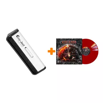 КИПЕЛОВ Часы Судного дня Coloured Red Vinyl LP + Щетка для LP Brush It Набор