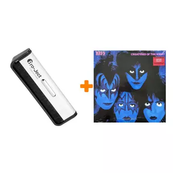 KISS Creatures Of The Night Reissue LP + Щетка для LP Brush It Набор