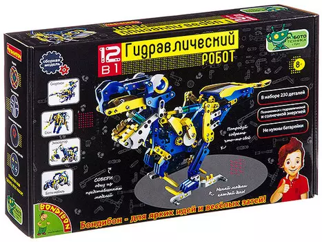 Конструктор Гидравлический робот (12 в 1)