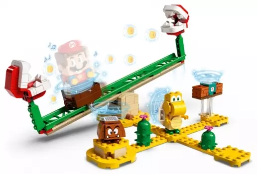 Конструктор LEGO Super Mario: Мощная атака Растения-пираньи. Дополнительный