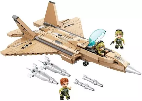 Конструктор QMAN: Миссия Гром – Истребитель (22013)