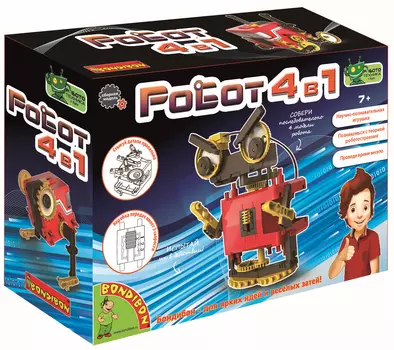 Конструктор Роботы (4 в 1)