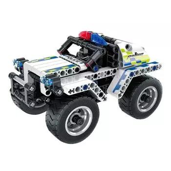 Конструктор Техника: Полицейская машина инерционная