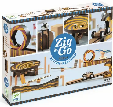 Конструктор Zig &amp; Go ЗигнГоу 45 деталей