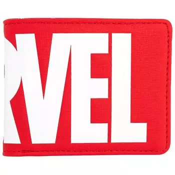 Кошелек Loungefly Marvel: Logo Red Bi-Fold