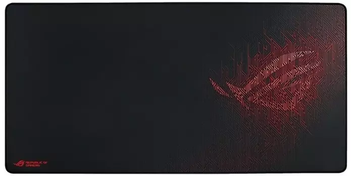 Коврик для мыши ASUS ROG Sheath игровой (черно-красный) (90MP00K1-B0UA00)