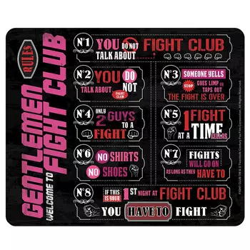 Коврик для мыши Fight Club: Fight Club Rules