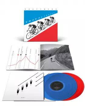 Kraftwerk – Tour De France. Coloured Red &amp; Blue Vinyl (2 LP)