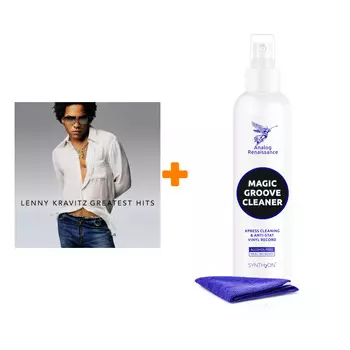 KRAVITZ LENNY Greatest Hits 2LP + Спрей для очистки LP с микрофиброй 250мл Набор