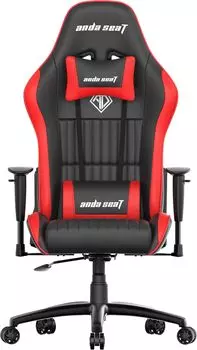 Кресло игровое Anda Seat Jungle (чёрный/красный)