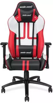 Кресло игровое Anda Seat Viper (чёрный/красный/белый)