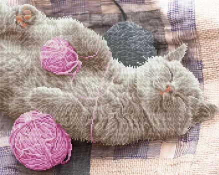 Кристальная мозаика А сегодня выходной (50х40см)