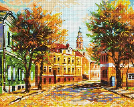 Кристальная мозаика Акварельная осень (50х40см)