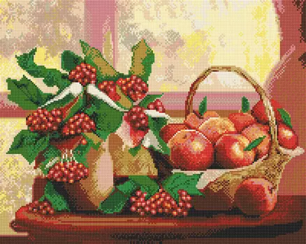 Кристальная мозаика Калина красная (40х50см)