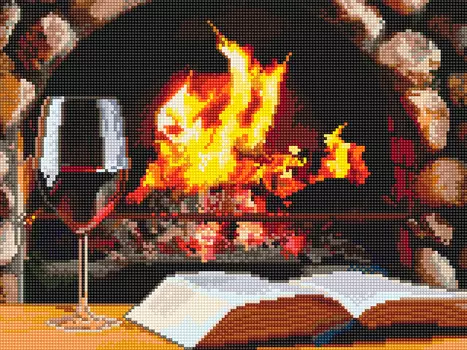 Кристальная мозаика Наедине с собой (30х40см)