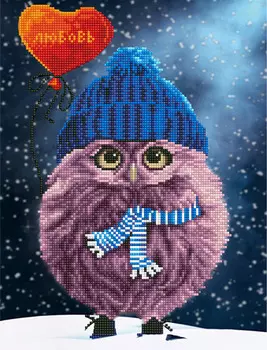 Кристальная мозаика Признание в любви (32х42см)