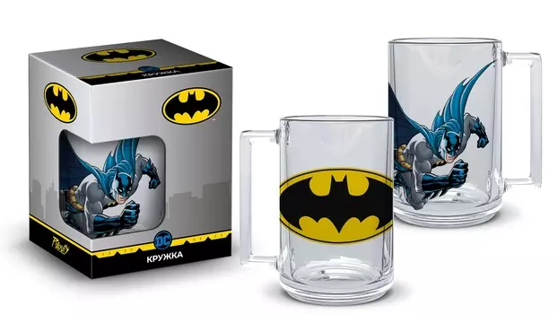 Кружка Batman: Logo Фитнес (320 мл) (подарочная упаковка)