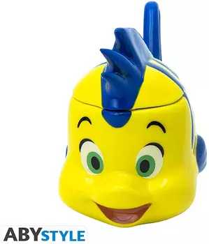 Кружка Disney Classics: Flounder The Little Mermaid 3D