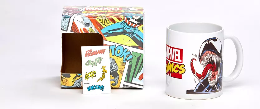 Кружка для декорирования наклейками Marvel: Веном (350 мл)