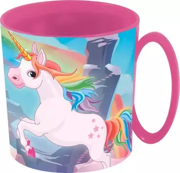Кружка Единороги (пластиковая 350 мл)