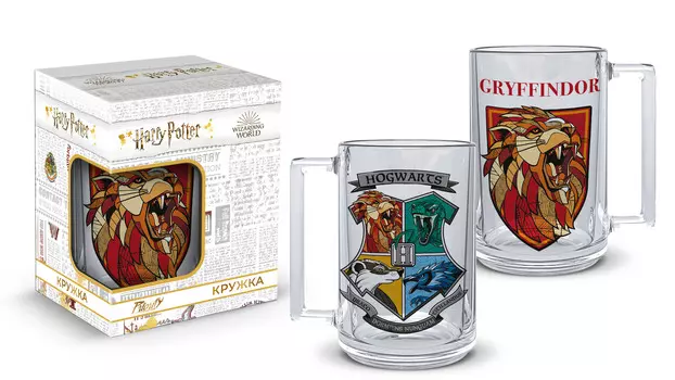Кружка Гарри Поттер: Гриффиндор Герб (Фитнес 320мл)