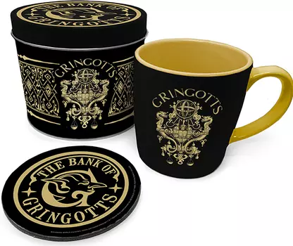 Кружка + костер Harry Potter: Gringotts