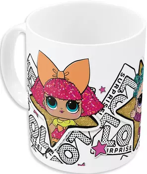 Кружка L.O.L.: Дизайн 1 (керамика подарочная упаковка) (325 мл.)