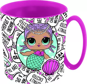 Кружка L.O.L. (пластиковая) (350 мл.)