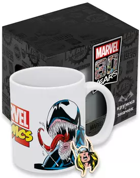 Кружка Marvel Comics: Spider-Man 2 + значок в ассортименте