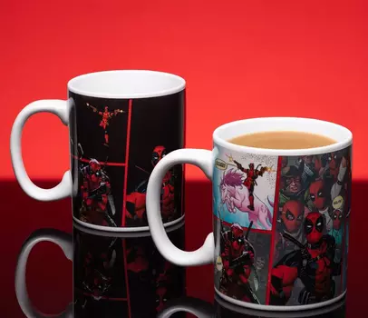 Кружка Marvel: Deadpool Heat Change